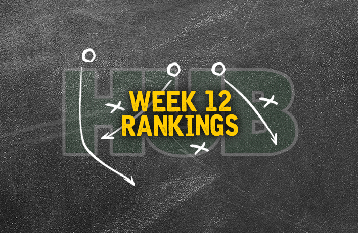 Week 12 Rankings